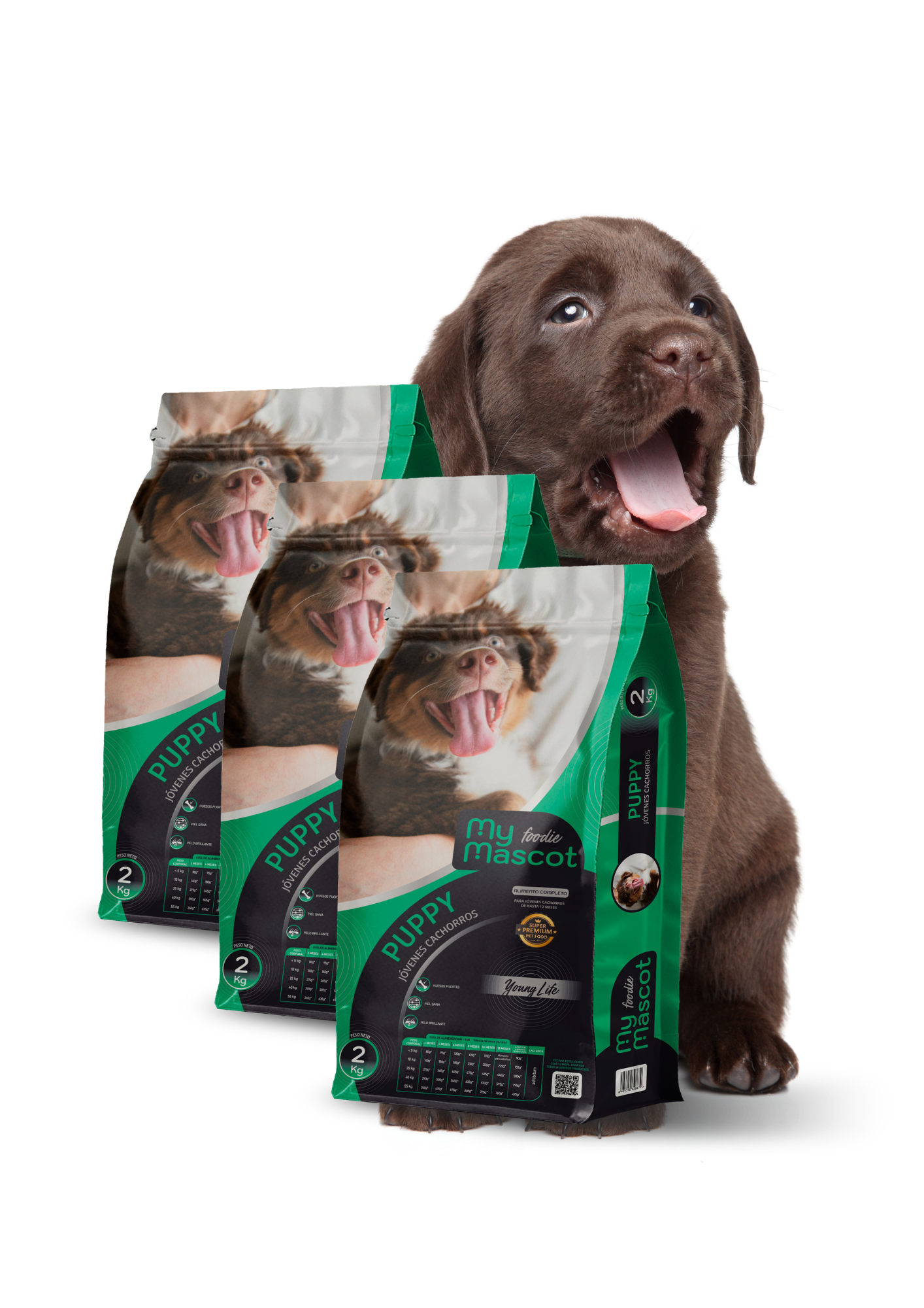 PACK 3 Puppy Pollo & Ternera 2 kg