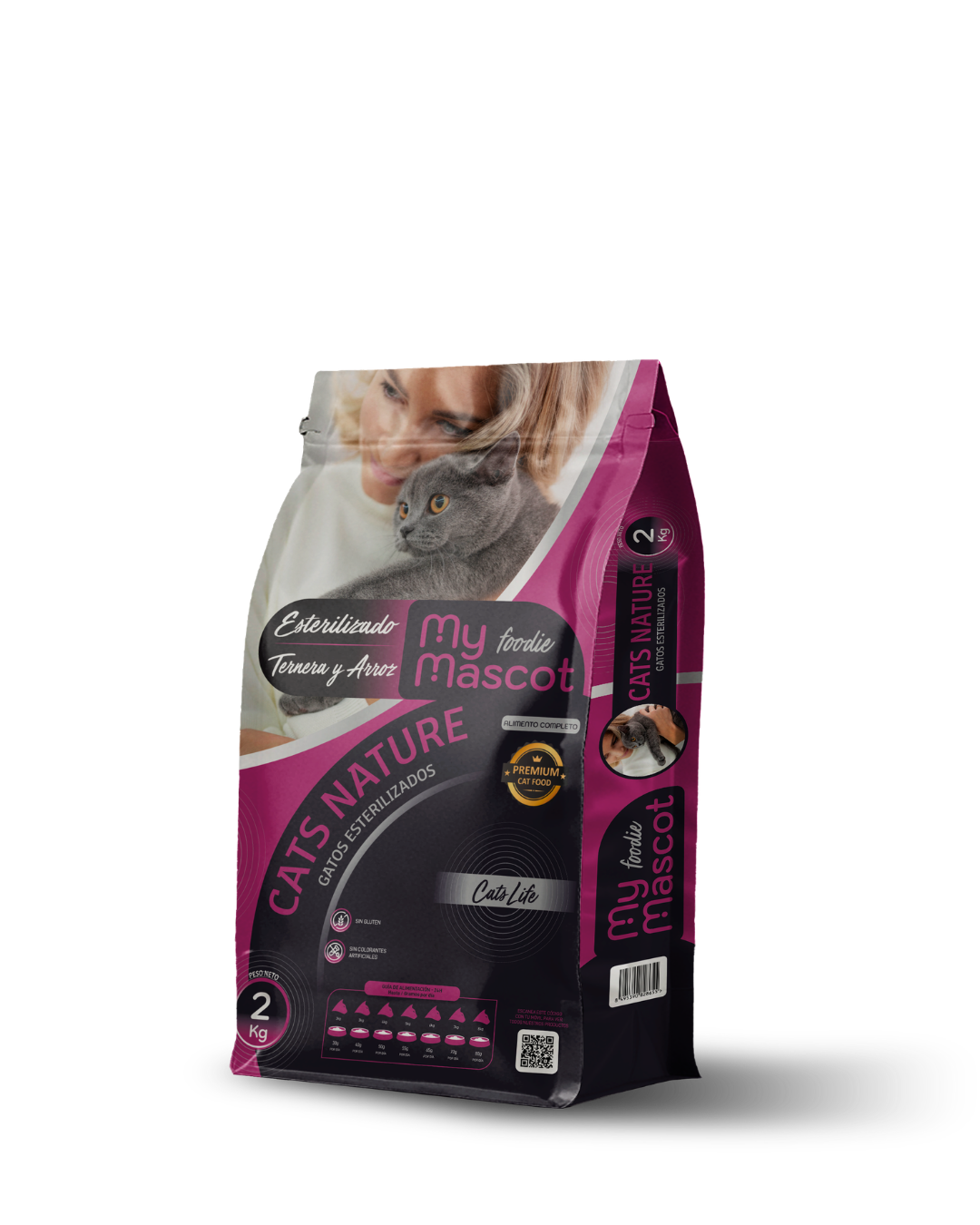 Gato esterilizado Ternera & Arroz 2kg