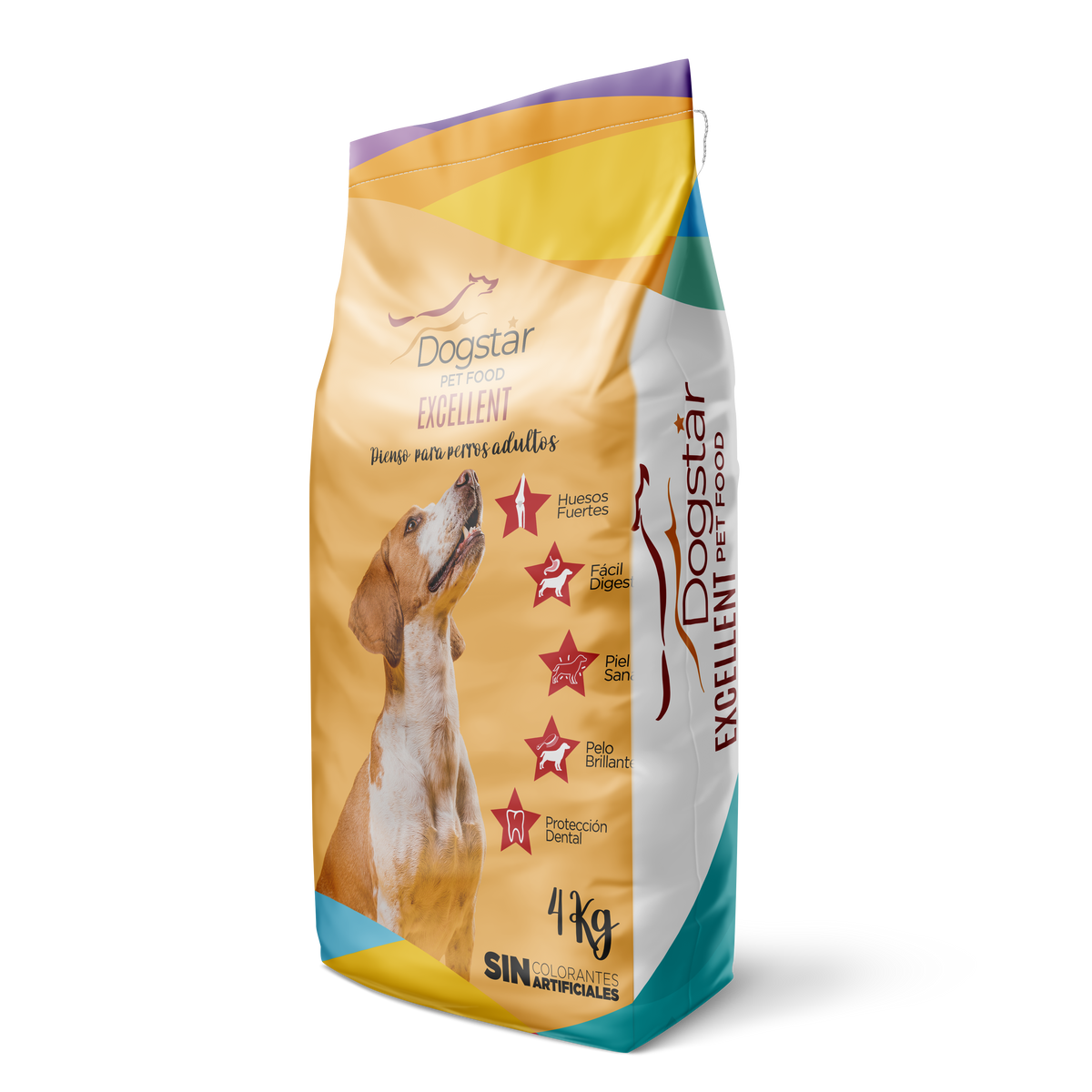 Pienso DogStar Excellent para Perros Adultos con Pollo y Ternera